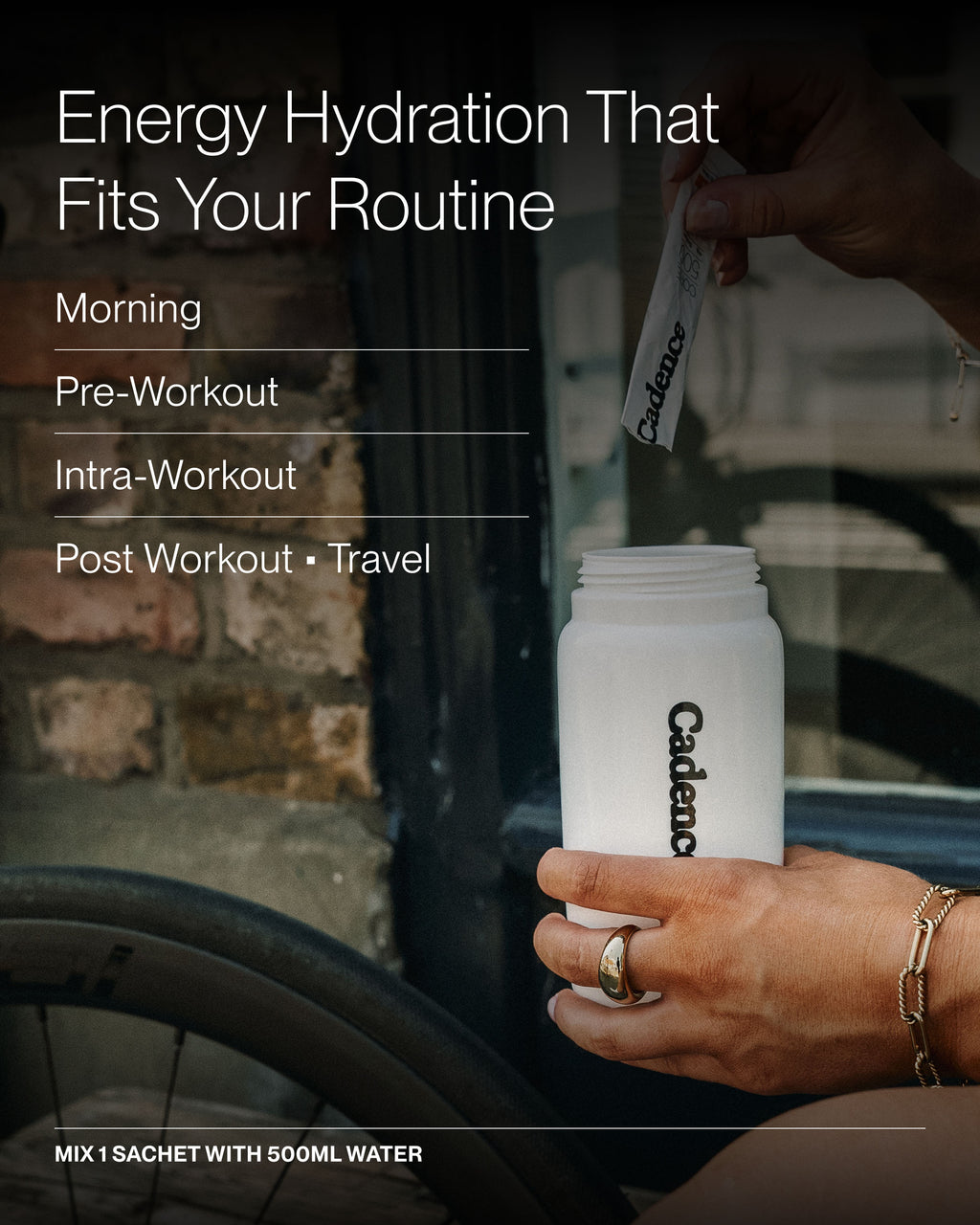 Cadence Energy Hydration Sachets (4 sticks)