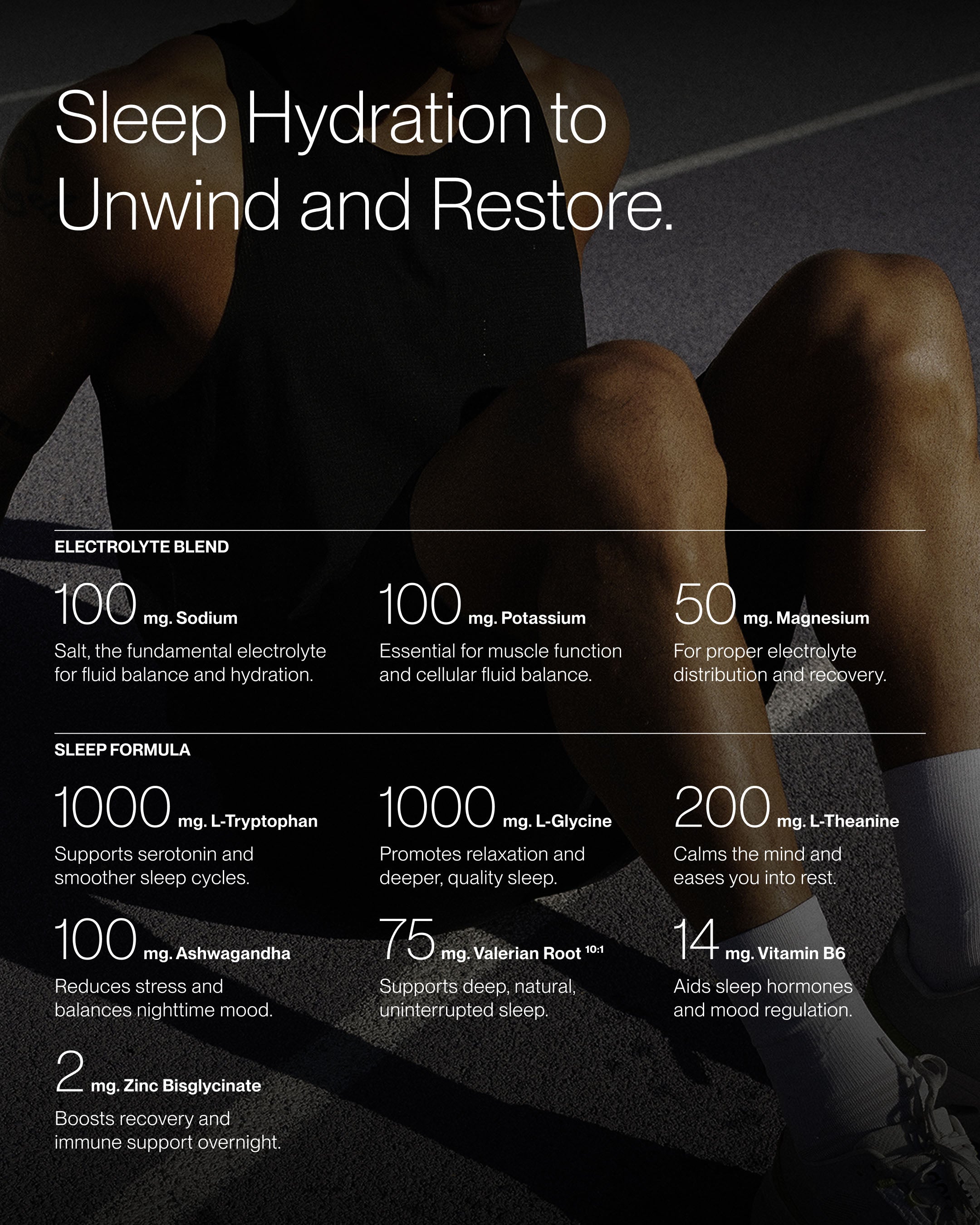 Cadence Sleep Hydration Sachets (4 sticks)